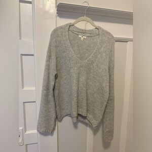 BP Grey V-neck Sweater